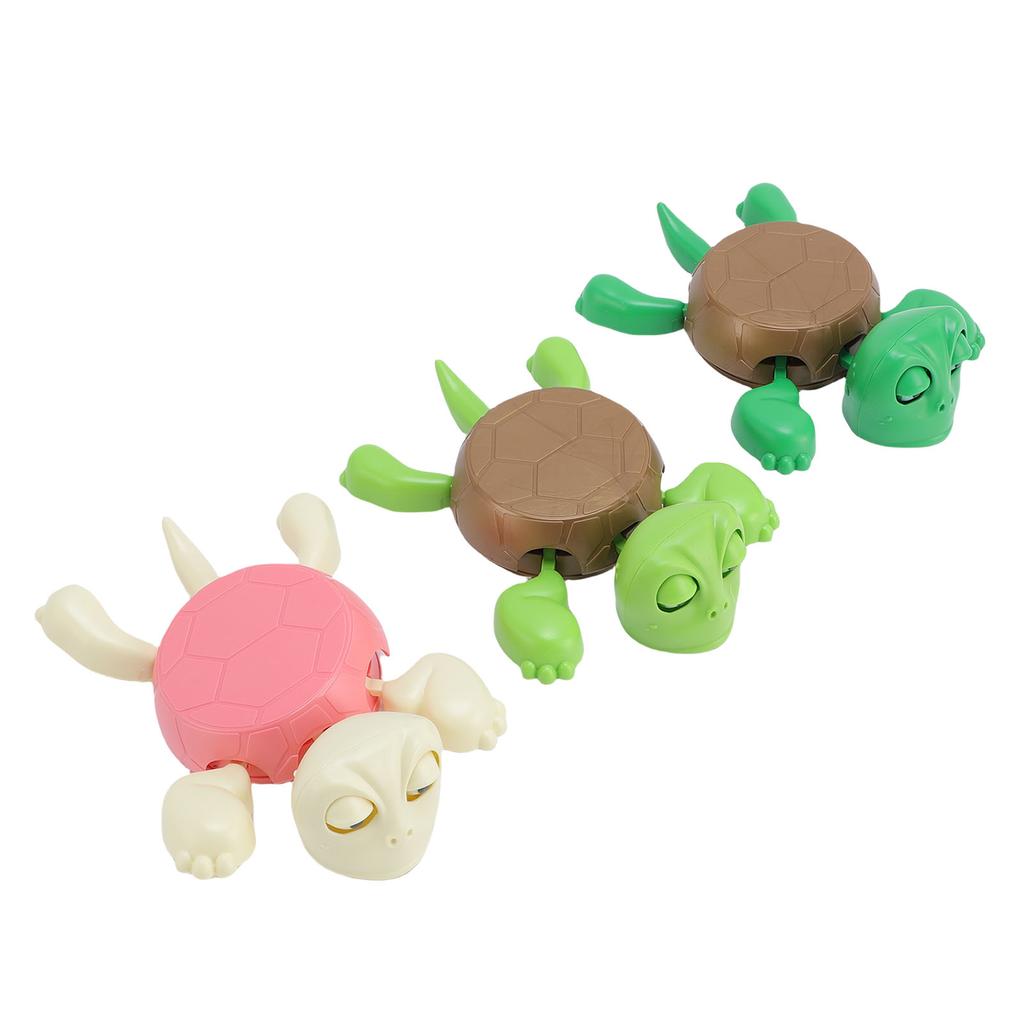 3 Pcs Funny Turtle Cup Holder Moving Limbs Open Eyes Desktop Decor Turtle Coaster Cup Pad for Home