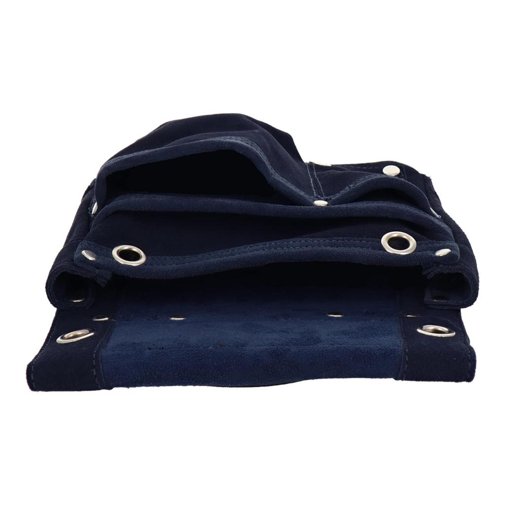 Sankyo Corporation DBLTACT Suede Leather Nail 2 Bag, Tiers, Navy, DSL-07NB