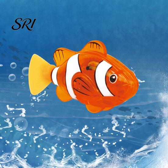 Glowing Bath Toy Water-Activated Electric Fish for Kids Interactive Robotic Swimming Magical Pool Tub Flashing Waterproof Fun Summer Gift Toddlers