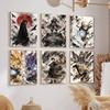 Anime N-N-Naruto Retro Good Quality Prints And Posters Waterproof Paper Sticker Coffee House Bar Posters Wall Stickers