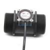 DN40 DN50 Water Hall Flowmeter Meter Counter Thread 1.5-inch Plastic B9HF