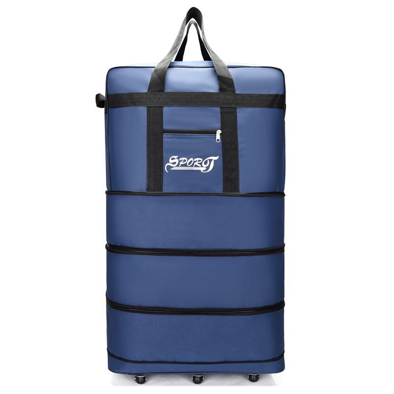 Universal Expandable Wheeled Luggage: Extra-Large Capacity Travel & Study Abroad Bag