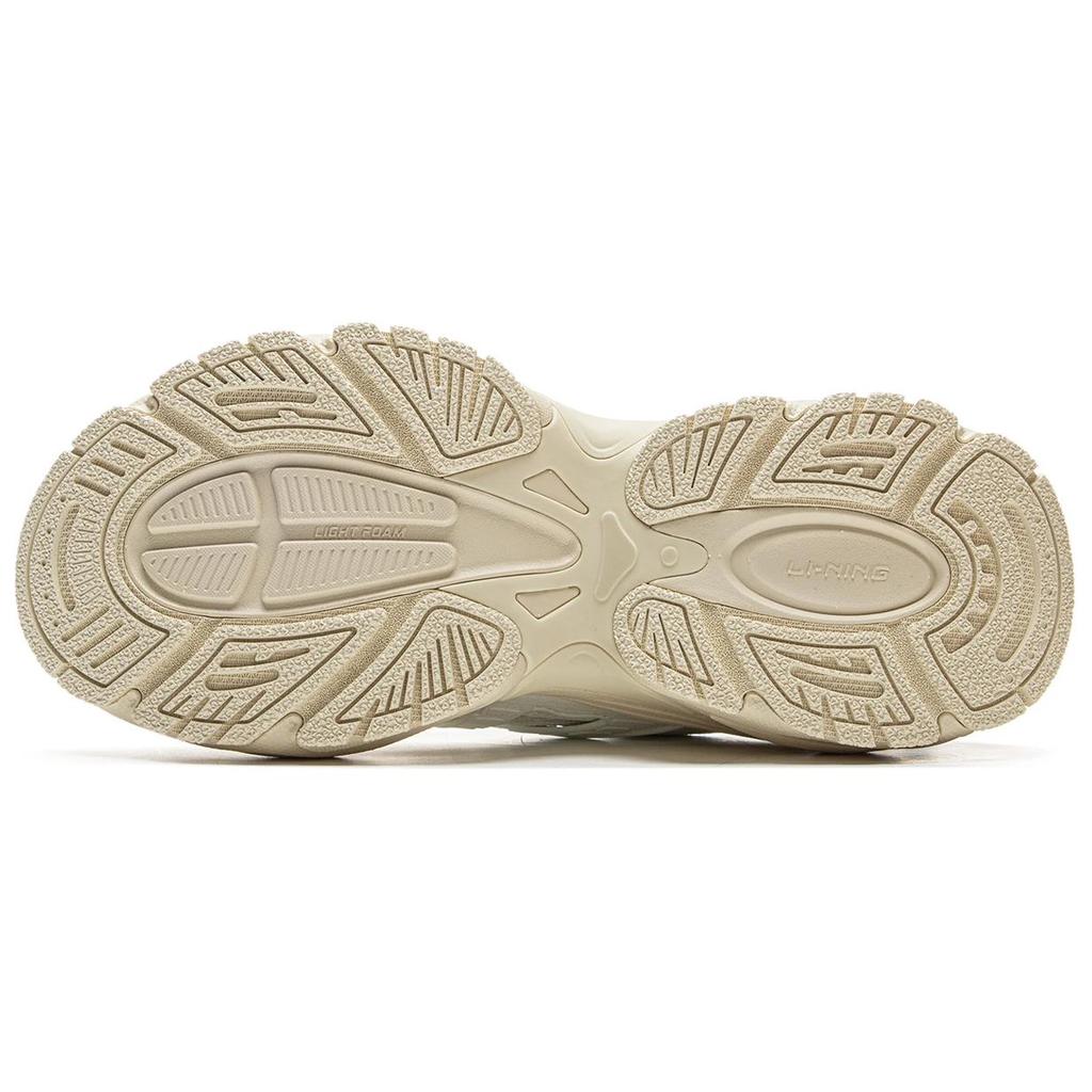 New LiNing Red Sugar 2 Anti-Slip And Wear-Resistant Rebound Low-Top Casual Shoes Women's White AGCV124-1