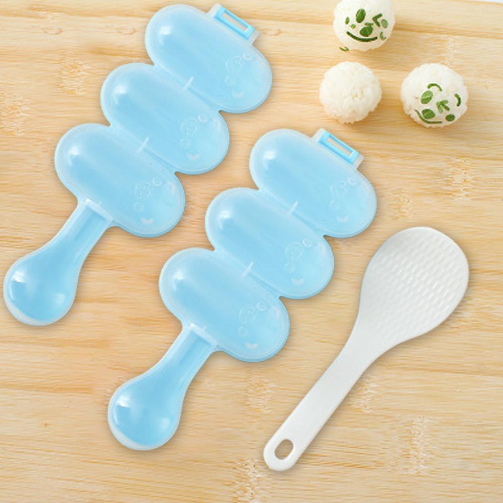 Rice Ball Shaker DIY Rice Baller Shakers Lunch Maker Mould Onigiri Mold DIY Rice Baller Shakers Kitchen Sushi Tools Accessories