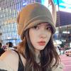 Wool Hat Breathable Autumn And Winter Couple Men Women Lazy Knitted Pile Hat