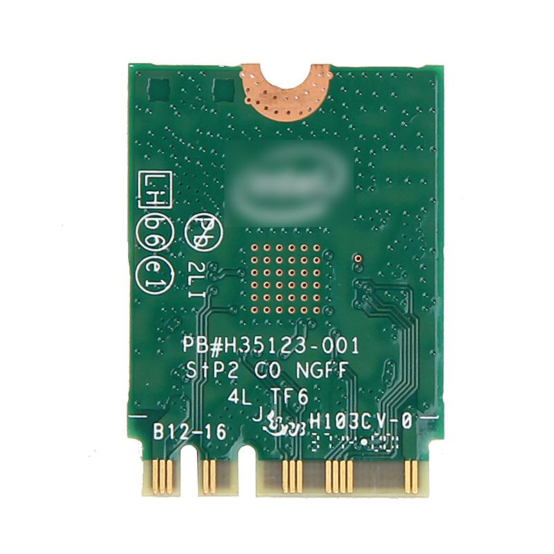 WiFi-Adapter für PC-Desktop 7265NGW 1200 Mbit/s Bluetooth 4.2 M.2 Desktop-Kit 802.11AC Dualband 2,4G 5G Drahtlose Karte für PC