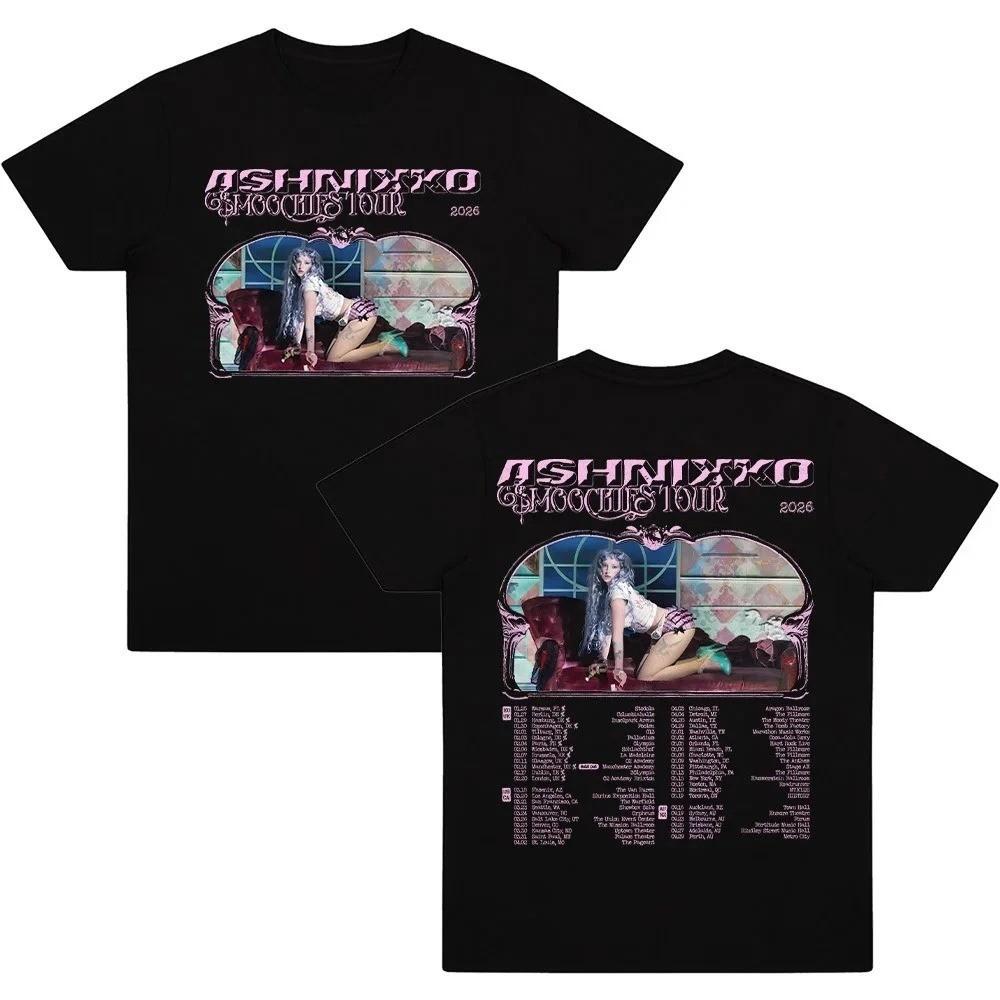 New Hot Ashnikko Smoochies 2 Sides On Tour 2026 S to 5XL Shirt SG587 S разноцветный