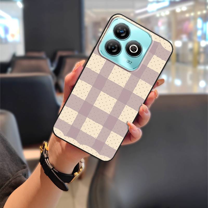 Shockproof Protective Phone Case For ZTE Blade A75 4G/Z2359 Full wrap Anti-dust Back Cover Cute TPU Fashion Design
