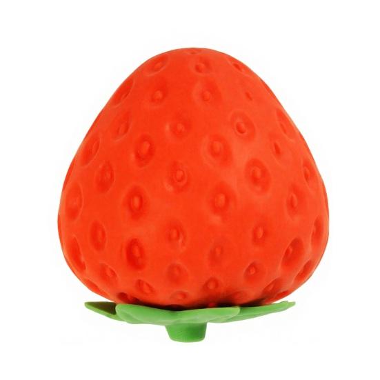 Adult Hand Stress Toy Fake Fruit Relief Toy, Peach Pineapple Strawberry Squeeze Giant Sensory Fidget for Home Office School