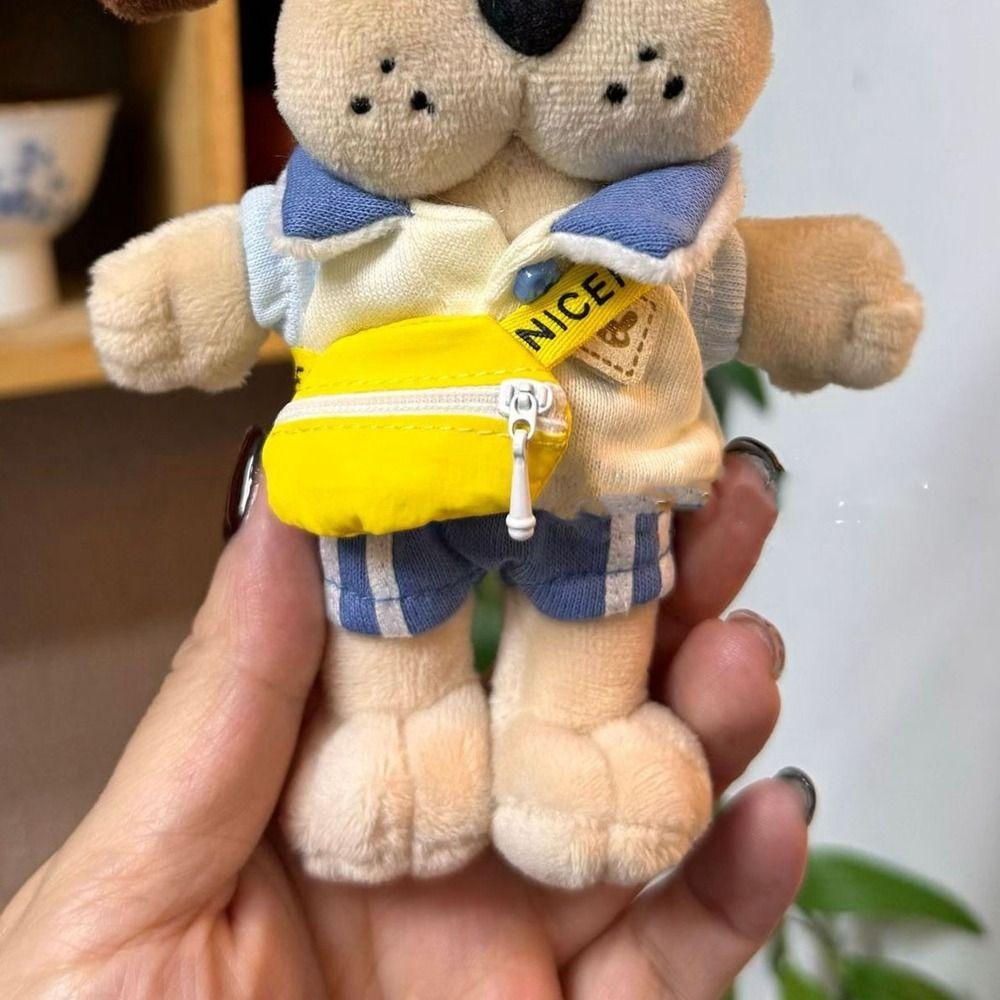 Handmade Zipper Bag Candy Color Plush Doll Toolkit  for 10cm Cotton Dolls/for 13cm Animal Doll