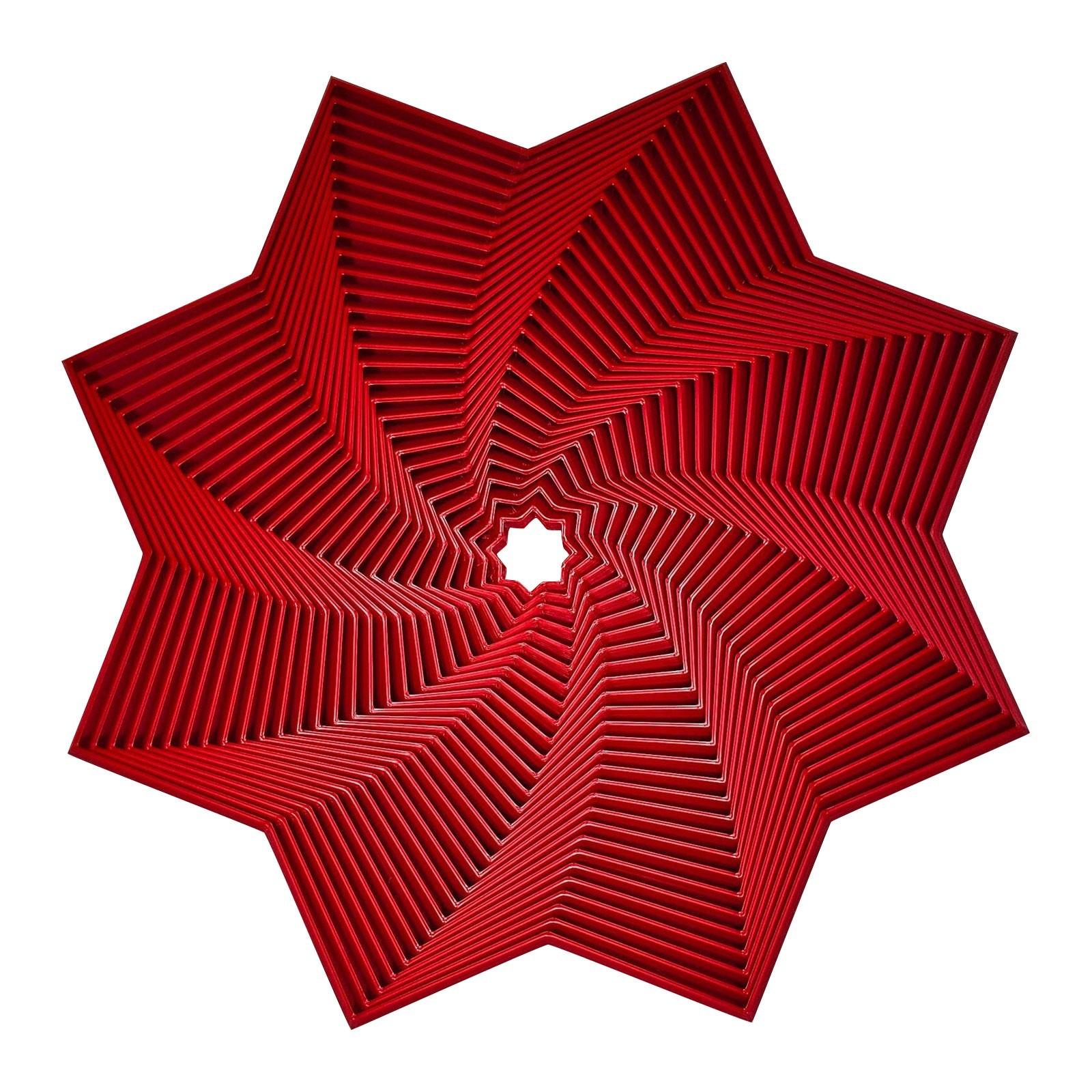 

3D-игрушка, Игрушка-спираль Octagon, Игрушка, напечатанная на 3D-принтере, Игрушка-шестеренка Octagon, напечатанная на 3D-принтере, Инструмент для осознанной медитации, Сенсорные игрушки для взрослых One Size красный