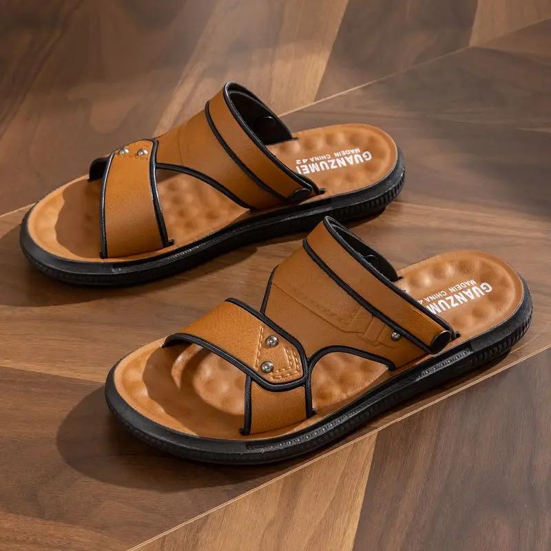 Casual Male Shoe Non Slip and Waterproof Breathable Men's Sandal New Summer Low Price Design 2024 Clearance Sale Luxury Designer