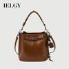 Ladies Bucket Bag Autumn Winter Retro Cross-body Portable
