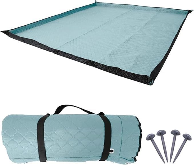 Large Picnic 200 x 200 Water Picnic with Pegs and Peg for for Sports Outdoors [SUINNO] Sheet, Thick, cm, Repellent, Washable, Cushioned, Sheet, Holes,