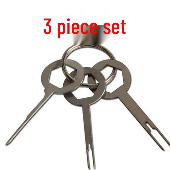 18-Piece Car Terminal Tool Kit: Pin Remover & Wiring Harness Needle Set
