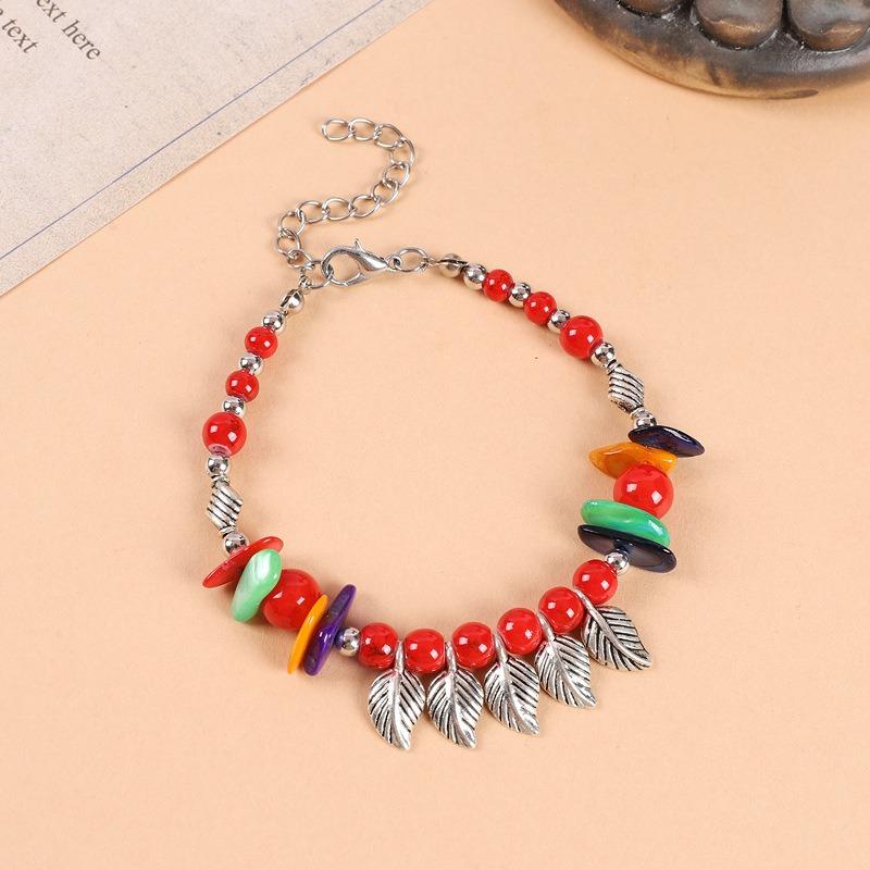 

Handwoven Yunnan Bracelet Women s Vintage Bohemian Colored Bells Tibetan Bracelet Xizang Accessories