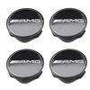 4pcs 75mm AMG Emblem Car Wheel Center Cover Hub Cap Badge For Mercedes benz A B C E G CLA GLK CLASS W221 W212 W176 W205 W177 rs2