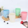 Anti-drop Plastic Water Cup, Wide-mouth Cup, Handle Drinking Cup, with Handle, Malt-flavored Cup, Mug