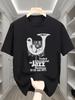Camiseta del Festival Internacional de Jazz de Montreux para Hombre - Camiseta Retro de Jazz Suiza 1971, Manga Corta Cuello Redondo Top Casual