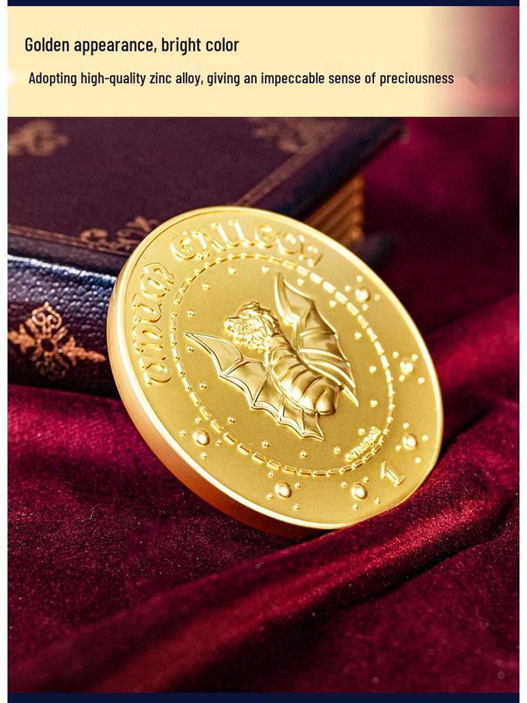 Authentic Harry Potter Gold Galleon 3D Retro Pocket Mirror