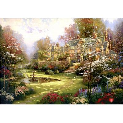 Puzzle Life Garden At the Threshold of Spring 1000 Pieces, 51x73.5cm, 1000 Pieces Jigsaw Puzzle, Childrens Games, Educational Toys