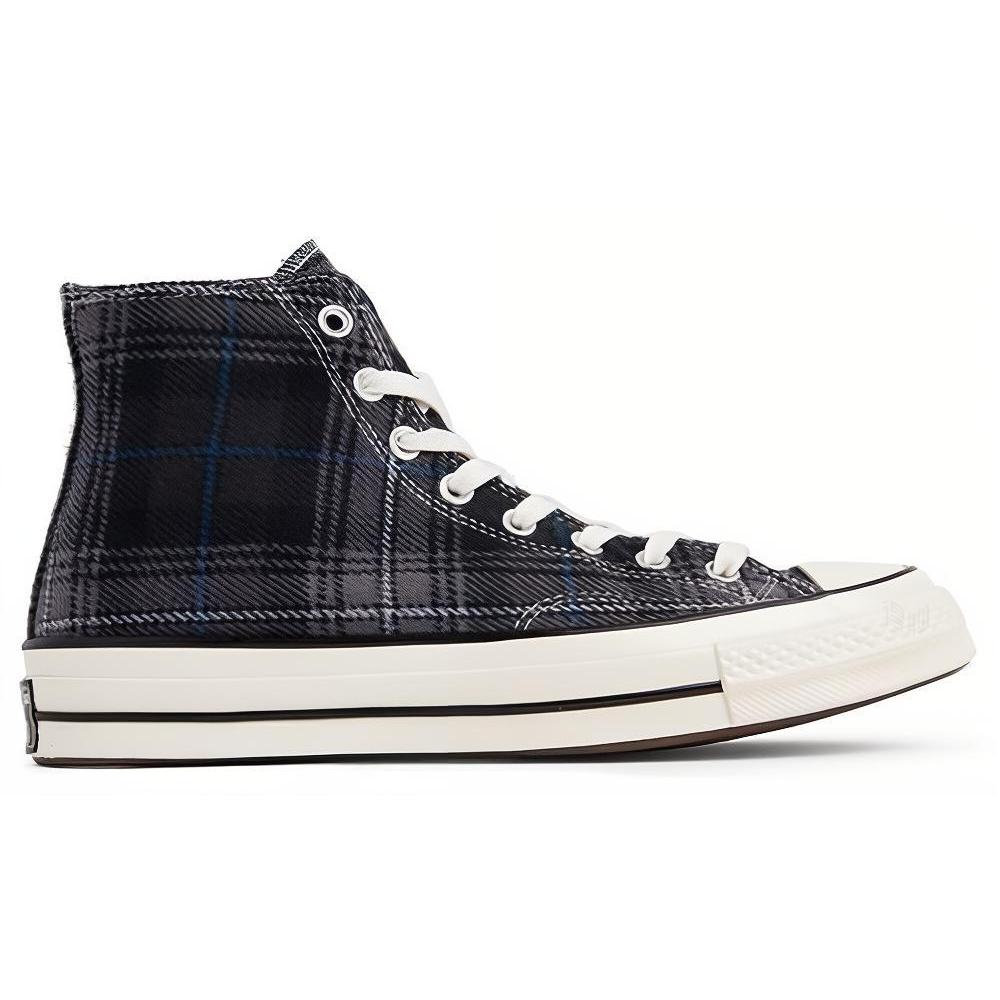 Converse Chuck Taylor All Star 70 Hi Plaid Pack Black 162405c