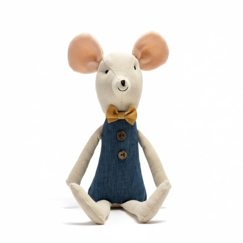 Cute stuffed animals mouse dolls family dollhouse mini plush christmas birthday gifts Little Mouse Plush dolls