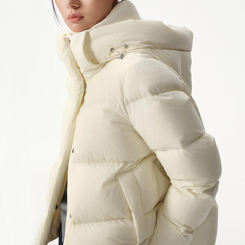 Broadcast Women's Hooded Short Duck Down Jacket
