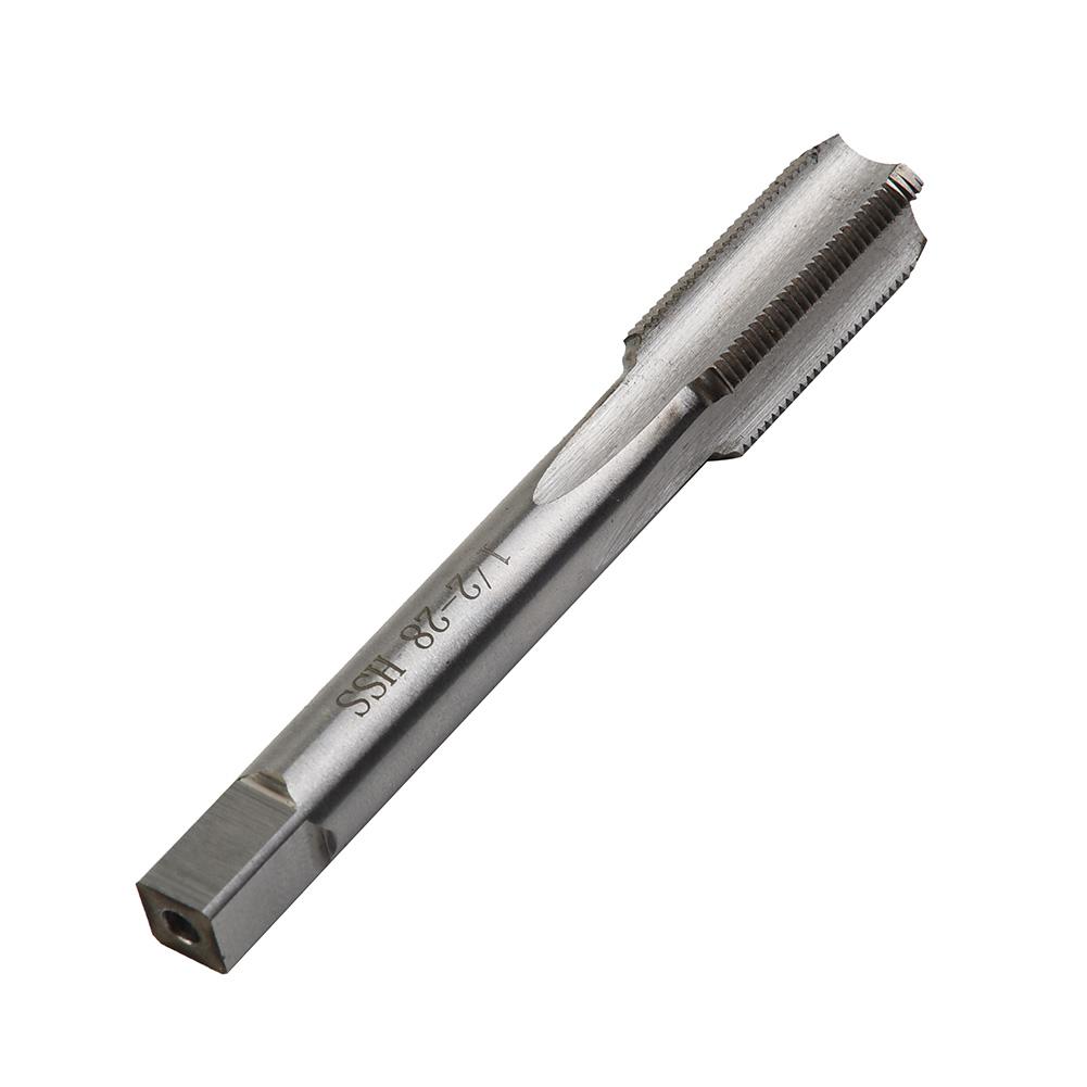 

1/2-28 Tap + Die 2* 2pc 2pcs HSS Hand Kit Set TPI 1/2x28 28 TPI (Thread-Per-Inch) UNEF Thread 1/2 UNEF Practical Brand new China Mainland