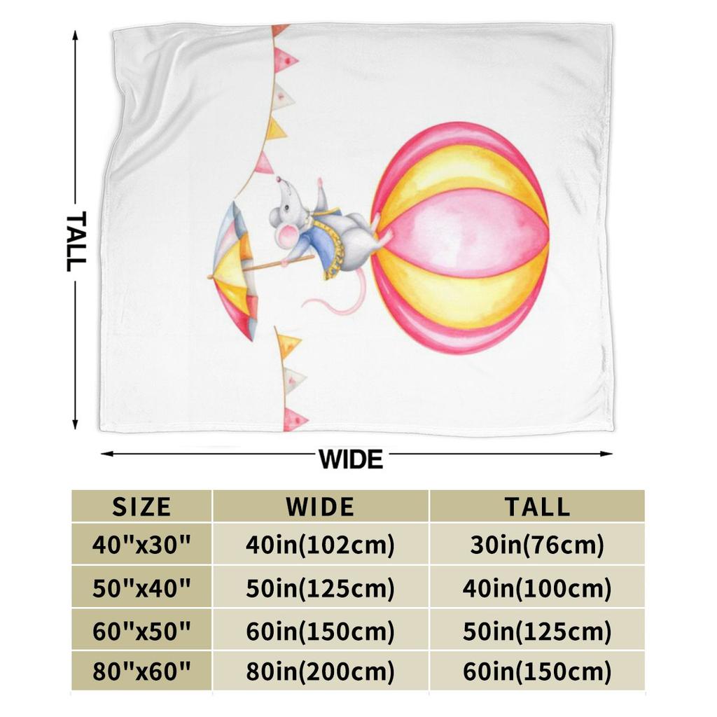 Circus Custom Warm Gift An UltraSoft Micro Fleece Blanket