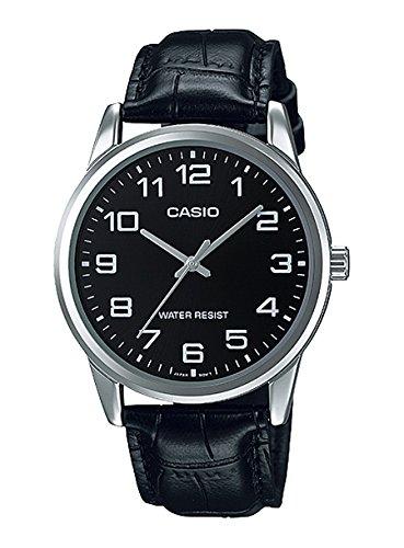 Casio BASIC ANALOGUE MENS MTP-V001L-1B [Parallel Import]