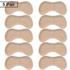 2/5/10 Pairs Women's Shoes Insoles High Heels Adjust Size Adhesive Heel Pads Protectors Patches Pain Relief Foot Care Pads