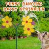 Crazy Spin Sprinkler Flower Shape Dancing Daisy Sprinklers 360 Rotating Water Spray for Yard Lawn Watering Garden Decor