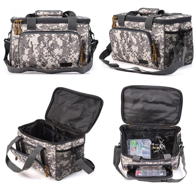 Multifunctionele Vistackle Lure Tas Schoudertas Tackle Tas Grote Capaciteit