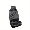 Pet Car Seat Protector Universal Heavy-Duty Canva Non-Woven Fabric Seat Cover For Pet Travel Car Rides Vehicle Interior Supplies