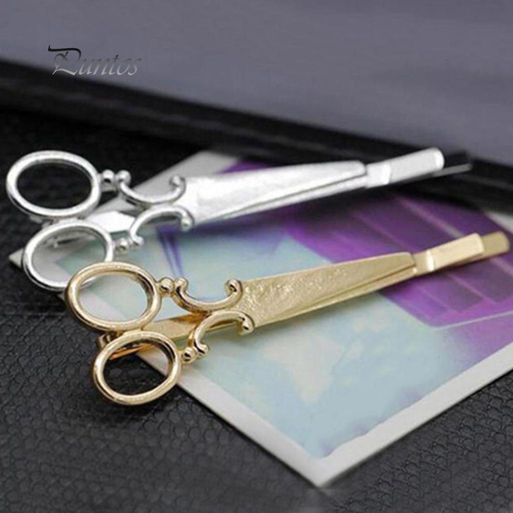 Fashionable 1 Pc Delicate Women Girl Creative Scissors Hair Clip Hairpin Bobby Pin Accessory