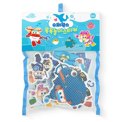 Super Wings Bath Play Sticker, Korean Bath Toys