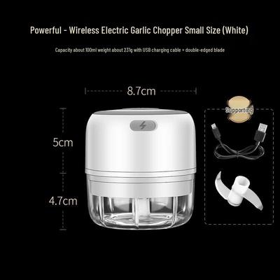 Mini Wireless Electric Garlic Chopper