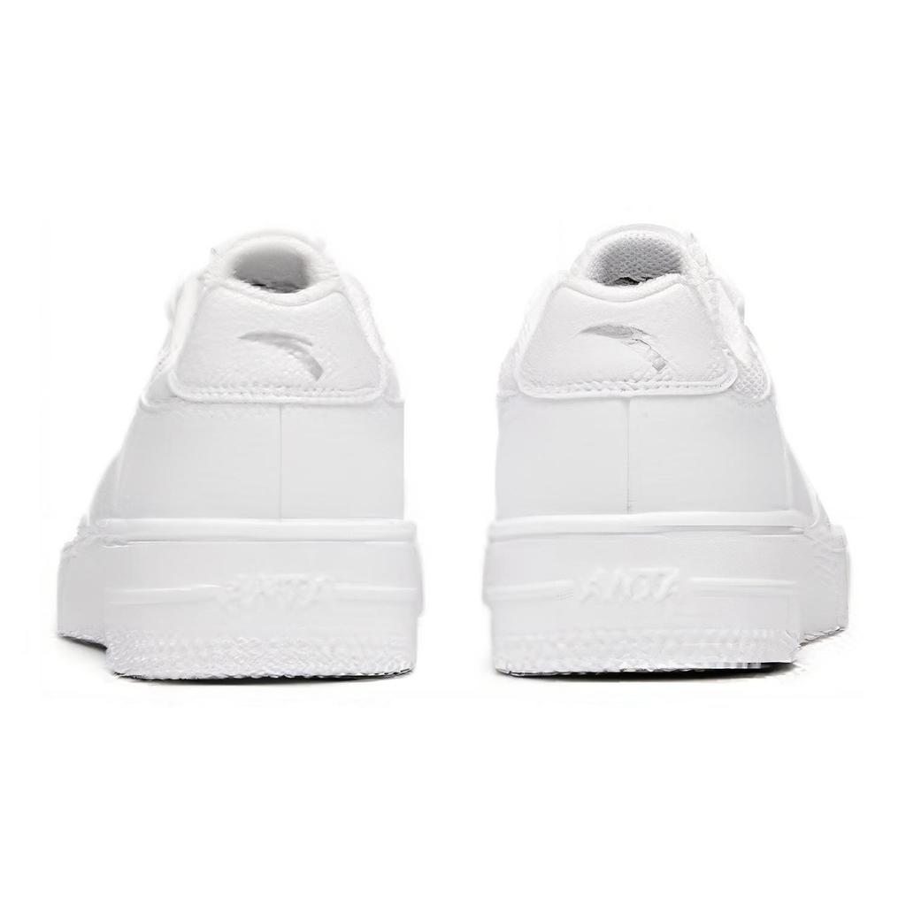 Anta Comfortable Versatile Casual Non-Slip Durable Low-Top Kids Skate Shoes Kids Sneakers Silver A33038000-5