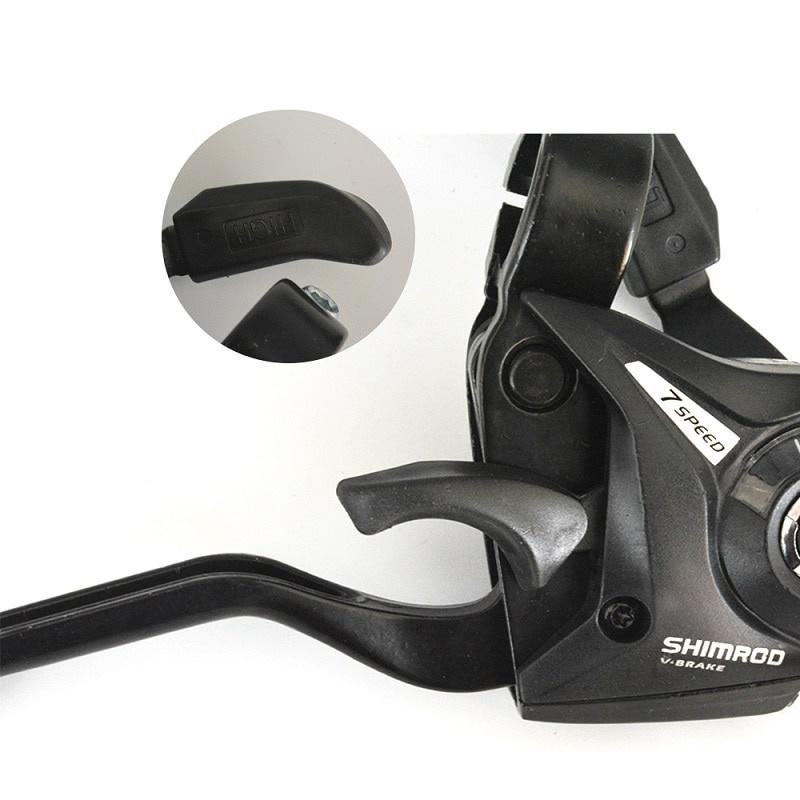 3x7 21 Speed Bicycle Shifter Brake Mountain Bike Riding Cycling Disc Brake Levers with Shift Cable