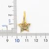 Nidin New Charm Colorful Color Double Layer Star Earrings Copper Cubic Zircon Hoop Earrings For Women Best Party Wedding Gift
