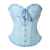 Women's Corset Top with Lace-Up Front Bustier Shapewear for Daily Wear