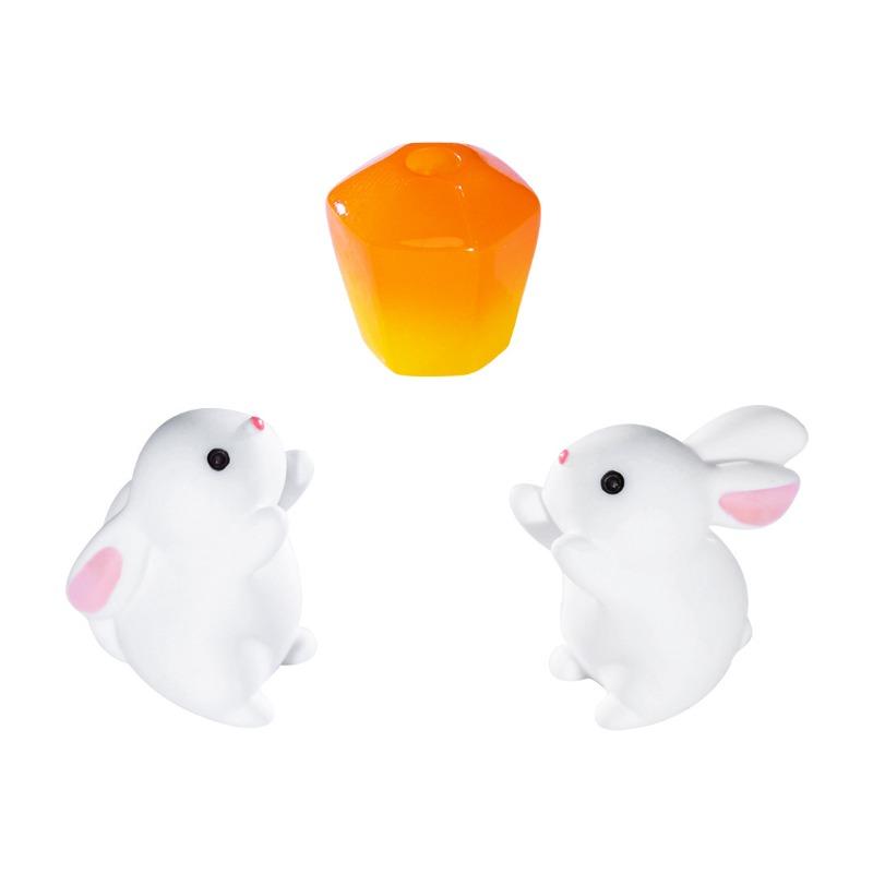Micro-landscape Cute Little Rabbit LanternSky LanternLandscape Decoration Accessories Mini Mid-Autumn Festival Pendant