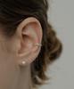 Tou We038 Silver Rope Earcuff