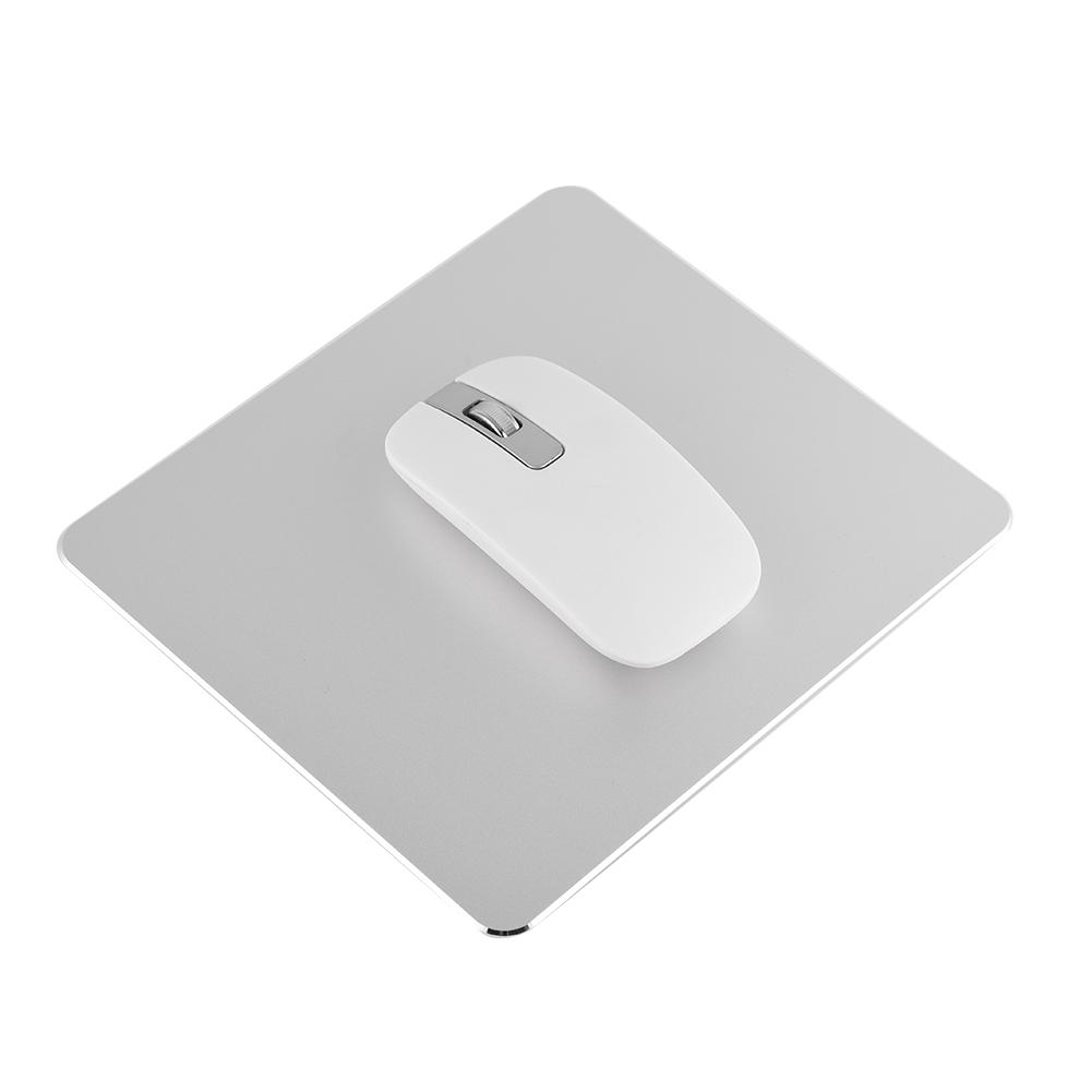 Aluminum NOn slip Gaming Mouse Pad Mat Double Sided Accurate Control Mousepad for PC Black