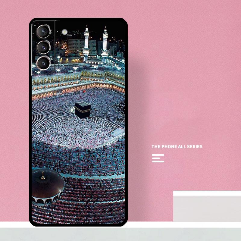 Islamic Muslim Pilgrims in Mecca Phone Case For Samsung Galaxy S25 S26 Ultra S20 S21 S22 S23 S24 Plus S10 S25 FE Cover Coque