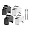 22mm 25mm Motorcycle Handlebar Risers, 2Pcs Universal Handlebar Clamp Stable Durable 25mm/28mm Handlebar Risers