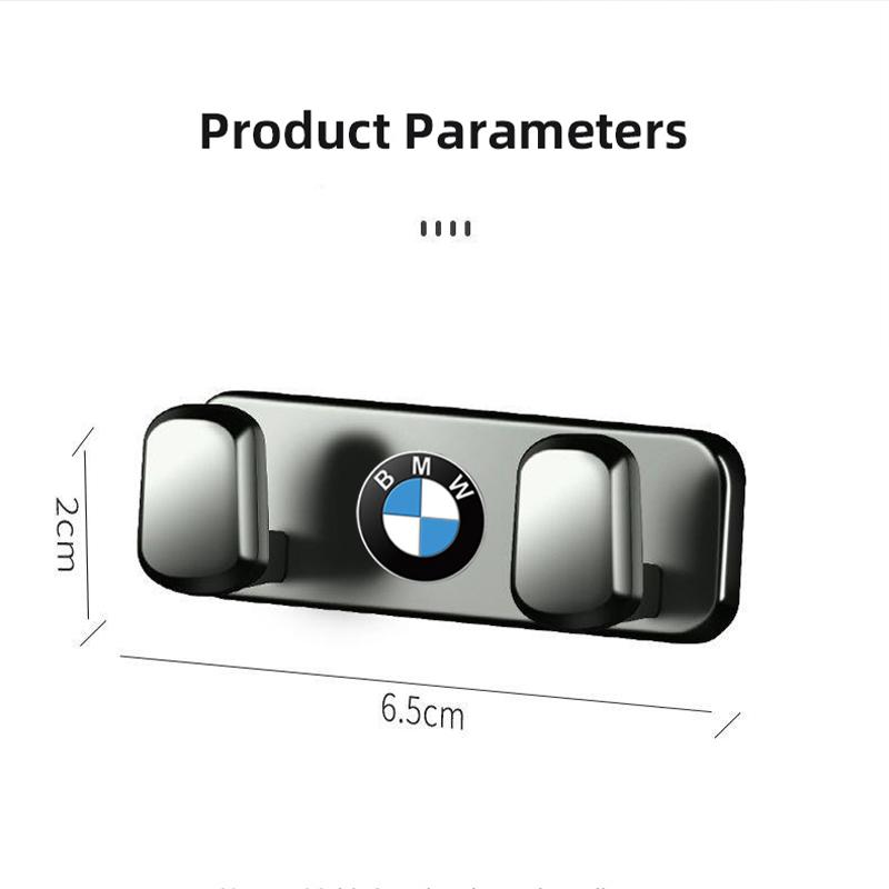Car Metal Hooks Organizer Mini Storage Hook Accessories For BMW E28 X3 X6 E53 G20 G05 E48 Performance F30 F20 E46 E39 E36 X7 E92 WEJKM1