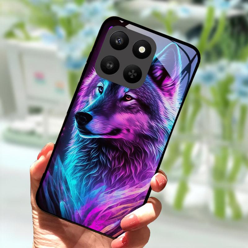 For Honor 400 Smart 5G Case Full Camera Protection Phone Cover Tempered Glass Cases For Honor 400Smart Case Shell Fundas Coque