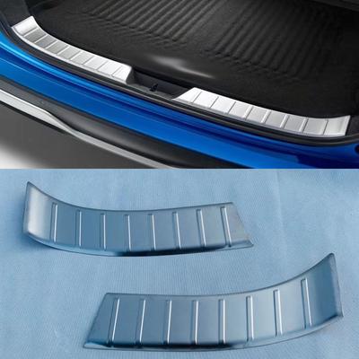 For Nissan Qashqai J12    2024 Rear Door Trunk Bumper Sill Plate Pedal Protection Guard Cover Trims Car Accessories
